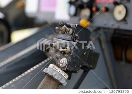 Helicopter cockpit 120795896