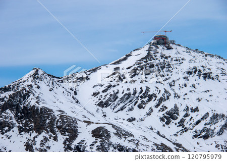 Spectacular view of Schilthorn from Birk, Murren, Lauterbrunnen, Switzerland Spectacular view of Schilthorn from Birk, Murren, Lauterbrunnen, Switzerland 120795979