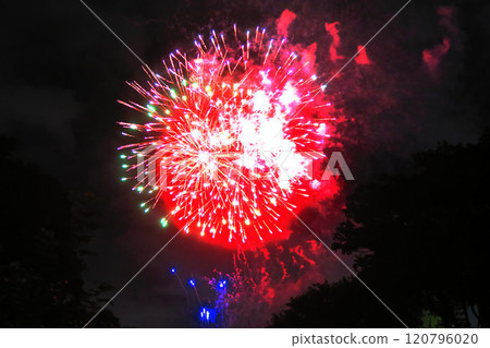 2024年埼玉縣川口市多多拉祭煙火景色 2024年埼玉縣川口市多多拉祭煙火景色 120796020