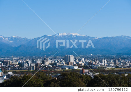 2024.22 從吳羽山前往富山市區及藥師岳北阿爾卑斯立山連峰 120796112