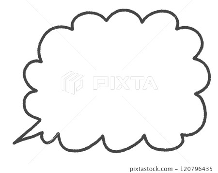 簡單的講話泡泡 120796435