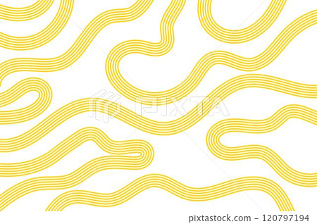 Noodle pattern poster 120797194