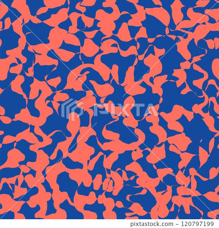 Colored camouflage pattern Colored camouflage pattern 120797199