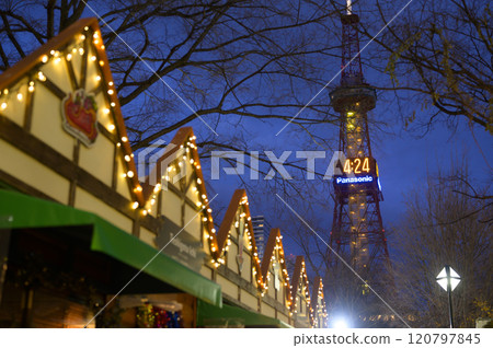 慕尼黑聖誕市集和札幌電視塔 慕尼黑聖誕市集和札幌電視塔 120797845