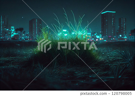 Grass Background with Night Vision Grass Background with Night Vision 120798005