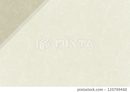 Japanese paper with beautiful fibers: traditional washi paper material 120799488
