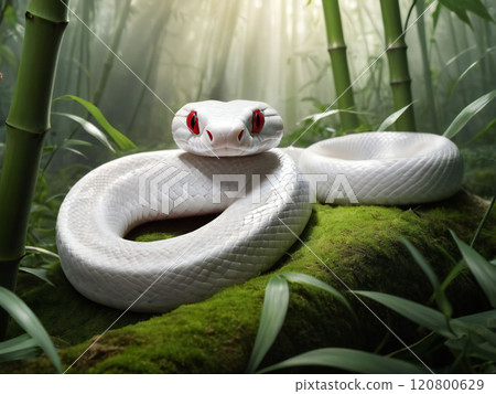 神聖的白蛇 120800629