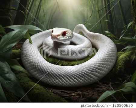 神聖的白蛇 120800630