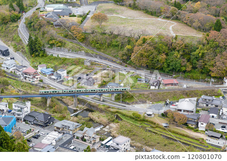 Yamadera Temple Town and the Senzan Line Yamadera Temple Town and the Senzan Line 120801070