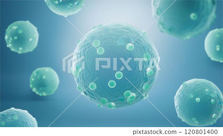 3D 3DCG病毒影像背景 120801400