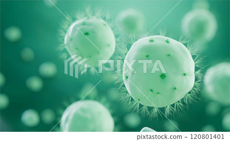 3D 3DCG virus image background 120801401
