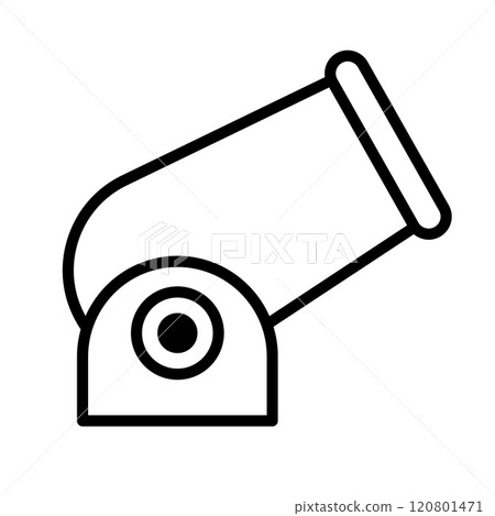 Cannon icon simple 120801471