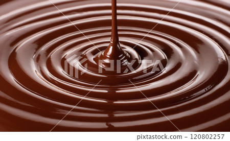 融化的巧克力 120802257