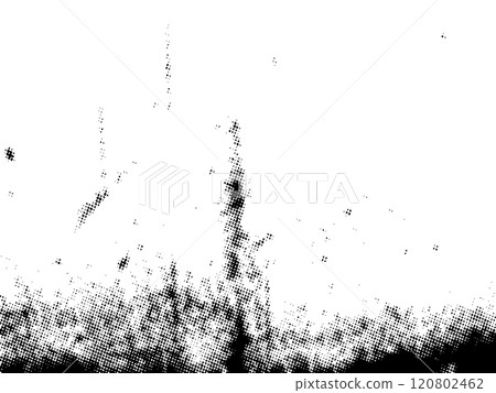 Black and white grunge. Distress overlay texture. Abstract surface dust and rough dirty wall background concept. Distress illustration simply place over object to create grunge effect. Vector EPS10. 120802462
