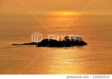 Hyogo Prefecture After Dawn Gashima (Ryugu Castle) Hyogo Prefecture After Dawn Gashima (Ryugu Castle) 120802619