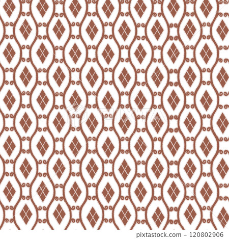 Kimono pattern: Four diamonds on a vertical wave pattern Kimono pattern: Four diamonds on a vertical wave pattern 120802906