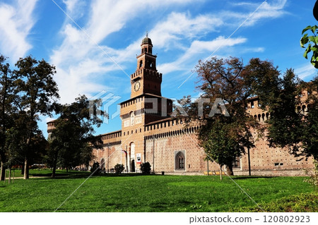 Sforzesco castle 120802923