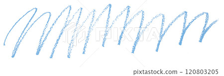 Light blue pencil strokes isolated on white background. Light blue pencil strokes isolated on white background. 120803205