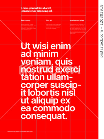 Layout template for events or business related. Layout template for events or business related. 120803919