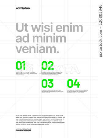 Layout template for events or business related. 120803946