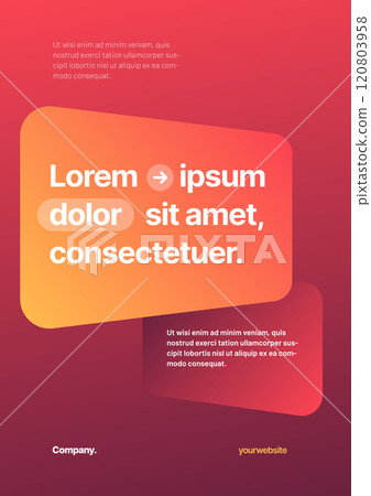 Layout template for events or business related. Layout template for events or business related. 120803958