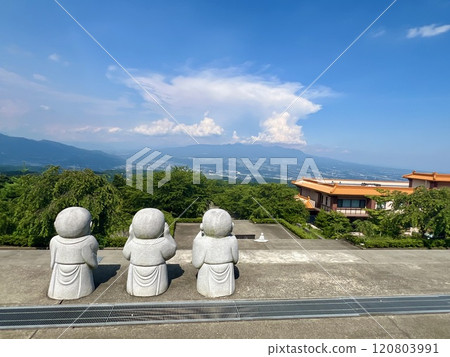 從伊香保豐水寺看到的風景 從伊香保豐水寺看到的風景 120803991