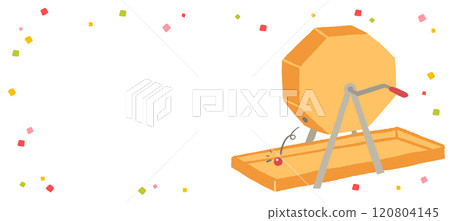 Garapon 彩票圖像插圖背景素材 120804145