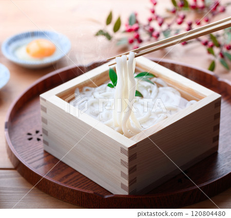 Simple flavor: freshly boiled kamaage udon Simple flavor: freshly boiled kamaage udon 120804480