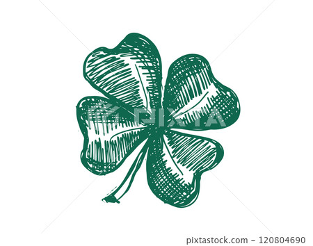 clover, leaf, vector 120804690