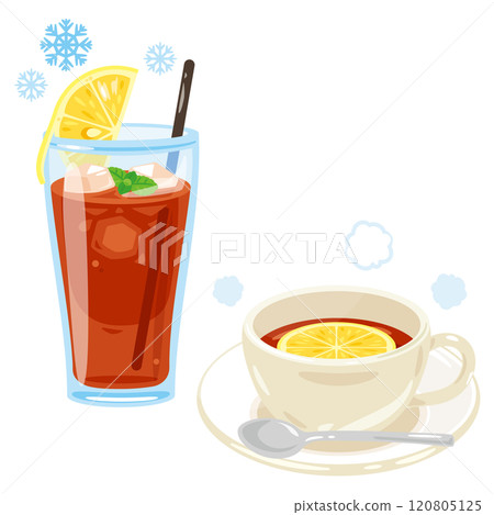 熱檸檬茶和冰檸檬茶 120805125