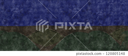 Hand painted watercolor textured night background. High quality illustration for cards, banners, border, celebration of true Christmas design, decoration. Christmas set. Minimalistic image 120805148