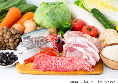 各種成分的集合 各種成分的集合 120806396