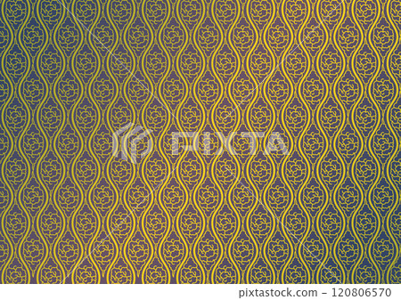 Japanese pattern pattern Heian costume kimono image 120806570