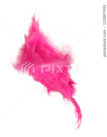 Pink Sand Storm desert with wind blow spin swirl around. Pink sand tornado storm with high wind. Fine Sand circle around, White background Isolated throwing particle element object Pink Sand Storm desert with wind blow spin swirl around. Pink sand tornado storm with high wind. Fine Sand circle around, White background Isolated throwing particle element object 120807491