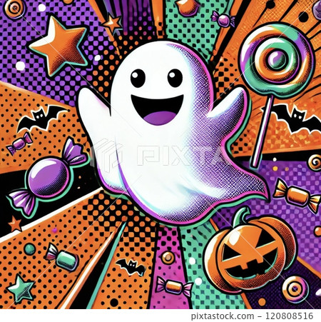 萬聖節插圖 萬聖節插圖 120808516