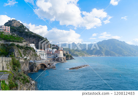 Amalfi coast, Italy 120812483