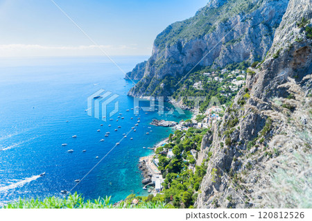 Capri island, Italy 120812526
