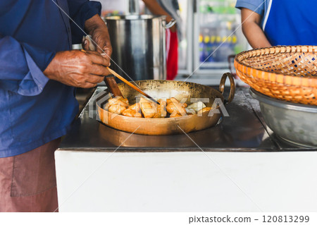 Local deep fried dough stick chinese style doughnut. Local deep fried dough stick chinese style doughnut. 120813299