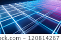 Neon Grid and Futuristic Design - Cyberpunk Sci-Fi Background Neon Grid and Futuristic Design - Cyberpunk Sci-Fi Background 120814267