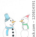 Two Snowmen 120814391