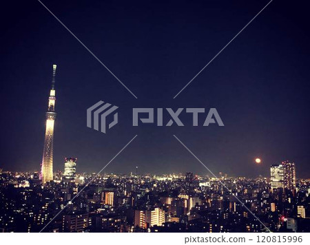 東京的夜景 東京的夜景 120815996