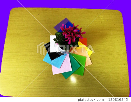 【手鍊】仙客來和彩紙 【手鍊】仙客來和彩紙 120816245