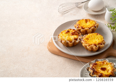 Egg tart Portuguese egg tart Pastel de nata egg tart エッグタルト スイーツ 120816559