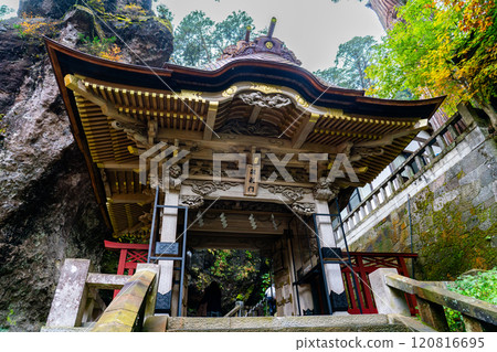 秋季榛名神社宗龍門 秋季榛名神社宗龍門 120816695