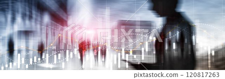 Financial Stock Market Graph. Website Economic Banner Financial Stock Market Graph. Website Economic Banner 120817263