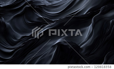 Abstract Art Depicting Total Darkness 120818358