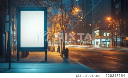 Advertising Poster Mockups - Night Series 120818364