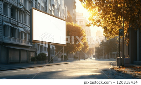 Billboard Urban City Street Mockup 120818414