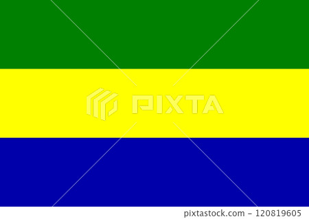 加蓬國旗 120819605