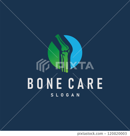 Minimalist Bone Health Logo Illustration Template Design 120820003